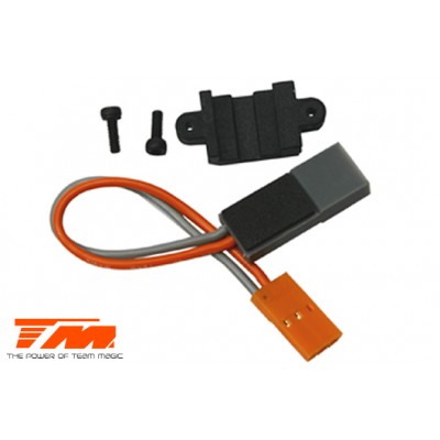 EXTENSION WIRE ( 12CM ) FOR RECEIVER BATTERY PACK  ( WITH MOUNT )